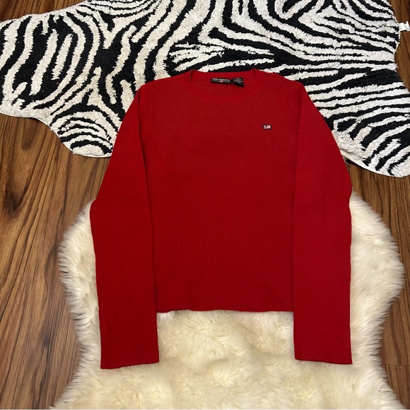 Ralph Lauren Polo Sweater Size Large Red - Picture 1 of 7